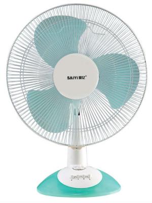 China Over load & over discharge protection 16 inch electric table fan with battery for sale