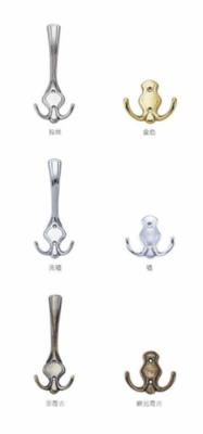 China Colgador de pared único y ganchos con niquel para el hogar y el hotel a un precio barato ganchos de ropa de buena calidad para el baño en venta