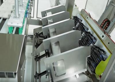 Cina Macchina automatica dell'imballatore della cassa dei prodotti chimici con la stazione di costruzione e di sigillatura del contenitore di cartone in vendita