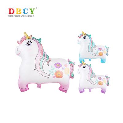 China All Foil Balloon Unicorn Ornaments 2020 New Colorful Foil Balloons Happy Birthday for sale