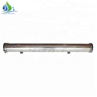 China RO Plant Low Cost SS RO Membrane Housing 4040/4021 Pressure Vessels Stainless Steel For Seawater Treatment Equipment for sale