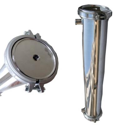 China RO Plant 8 Inch 8040 RO Membrane Housing / Stainless Steel Pressure Vessel For RO Water Treatment for sale