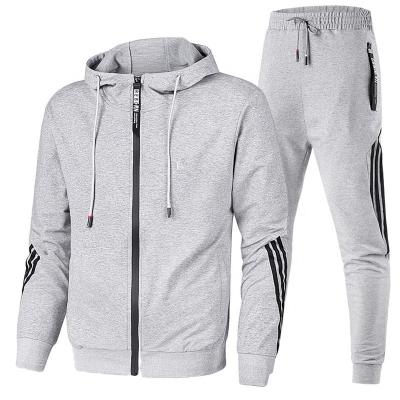 China 2021 Anti-Wrinkle Fashion Winter Hoodie and Casual Sweatpants Men's Sportsuit Oversized Two-Piece Sweatshirt for sale