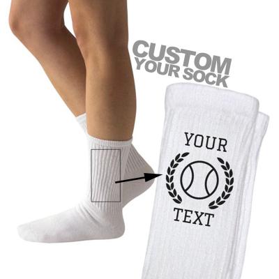 China HT-202 Thick Breathable Tennis Knit Socks Custom Sports Sock OEM Custom Made With Logo for sale