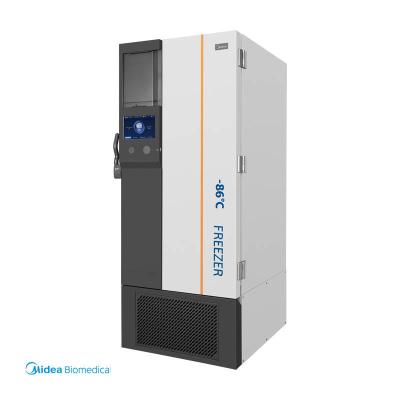 China Coated Steel Midea 108L to 838L -86 Degree Ultra Low Temperature Freezer Medical Fridge for sale