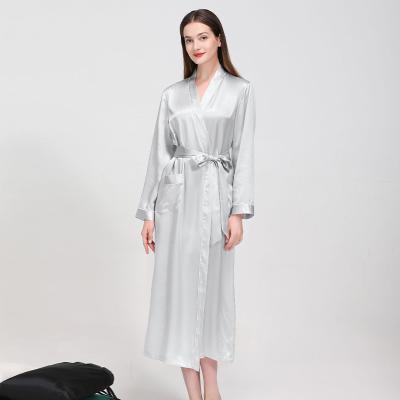China Direct Sale Comfortable Breathable Trader To Use And Peel Friendly Ladies 100% Silk Pajamas China Silk Pajamas for sale