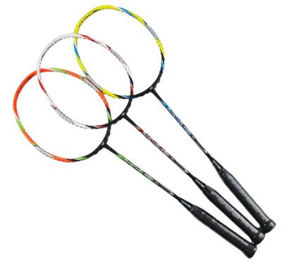 China Eastic & Durable Professional Badminton Racquet Carbon Max Speed Colorful Badminton Racket for sale