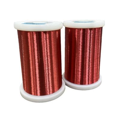 Chine Fil de cuivre rond émaillé de couleur rouge de 0,05 mm à 1,5 mm, adapté aux équipements de communication à vendre