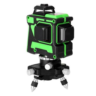 China New Smallest Rotary Laser Level 360 3d Laser 12 Green Line 13 X 11 X 14 Cm Factory Price for sale