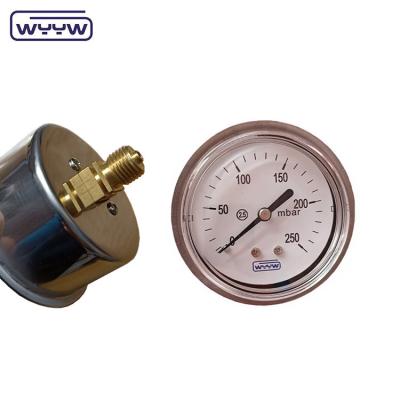 Китай Поддерживаемый OEM настраиваемый манометр капсулы низкого давления CMH2O с обратным соединением продается