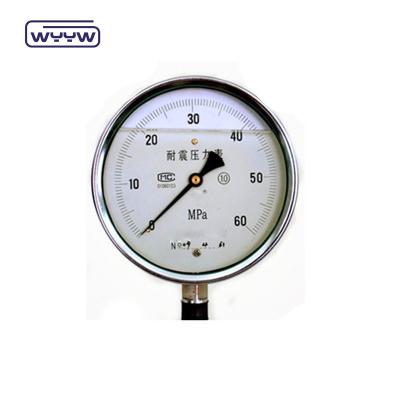 China 150mm Pressure Measurement Tool with Liquid Fill Black Painted Aluminium Pointer Accurate Durable for sale