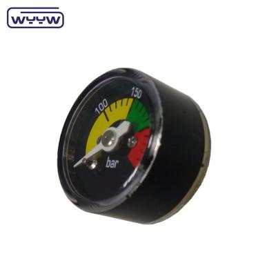 China 22 mm-41 mm Tamaño nominal Display analógico Mini manómetro de presión 1/8''G /NPT/M Larga compatibilidad con hilos en venta