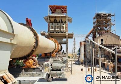 China Active Lime Production Line 50-1200 T/d Production Capacity for sale