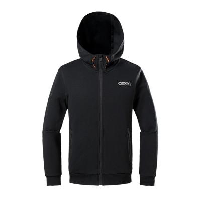 China Custom Men's Windproof Long Sleeve Sweatshirts Breathable Wear Resistant Simple Hoodies For Printing for sale