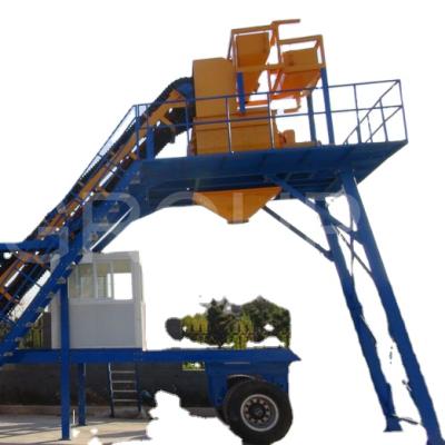 China Concrete Mixing Plant Mini Mobile Ready Mix Concrete Mixing Plant Concrete Batching Plant YHZS25 for sale