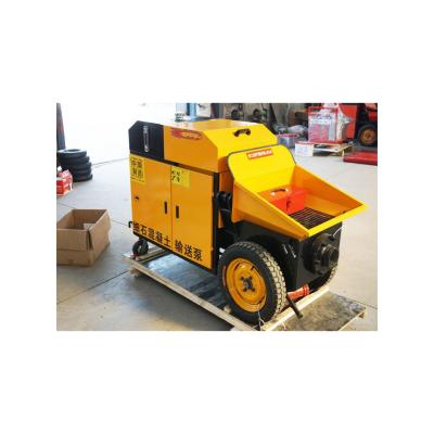 China New Work Efficiency New Type Mobile Concrete Gasoline Small Price Attractive Price High Type Concrete Pump for sale