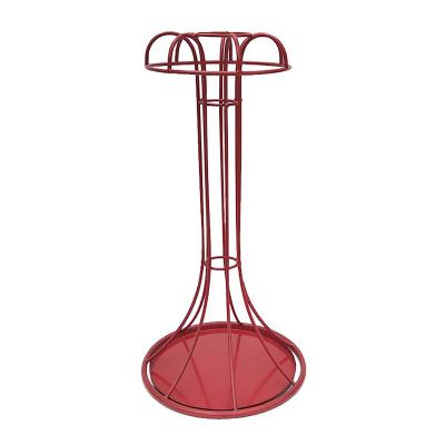 China Hanging Iron Umbrella Bucket Hotel Lobby Home Iron Umbrella Stand Floor-standing for sale