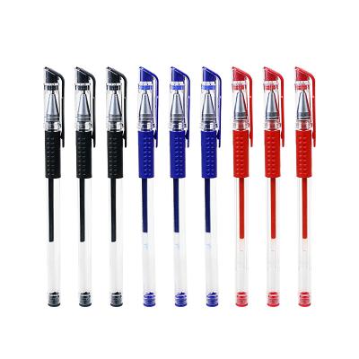 China Pen Inventory Promotion 0.5mm normal cheap tip gel ink neutral pen with custom logo and good quality for sale