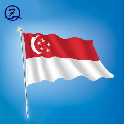 China Fashion Promotional Country Yellow Alerts FLYING Blue National Flags for sale