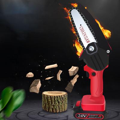 China New Saw Chainsaw 18Cm 550W 24V Dbl Stand Folder Machine Wood Electric Chainsaw For Wood for sale