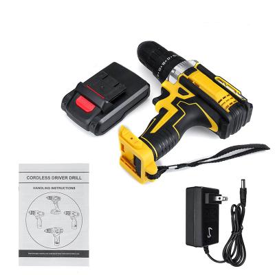 China China Top Quality Professional Construction Power Drills 21V Cordless Impact Drill for sale