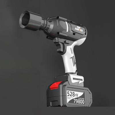 China Portable Cordless Truck 12.5mm Driver Tool 20V Cordless Cordless Impact Emergency Performance Brushless Electric Impact Wrench for sale