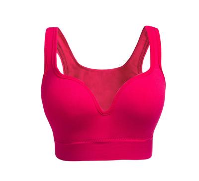 China New Breathable Summer Sexy Deep V Woman Gathered Seamless Sports Bra for sale