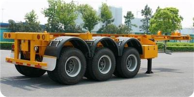 China De 12400*2490*1400 milímetro segundo de la mano marca 3* de YORK de los remolques semi 13 toneladas de capacidad en venta