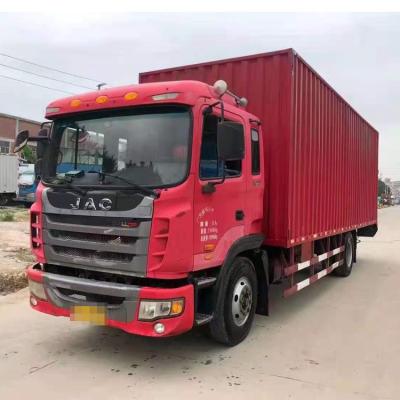 China Benutzte Fracht Van Truck Second Hand 5Ton 10 Ton JAC Brand Second Hand 4x2 LHD 2016-jährig zu verkaufen