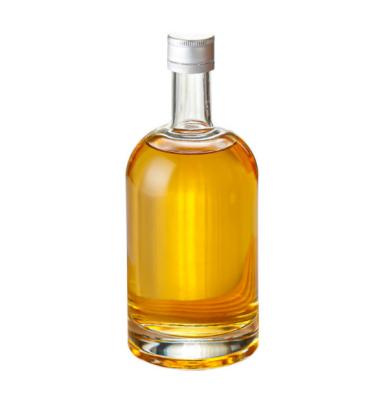 China Nordic Empty Beverage 700ml 750ml Rum Whiskey Spirit Vodka Glass Liquor Bottle With Cork For Liquor Whiskey 200ml 375ml 1L for sale