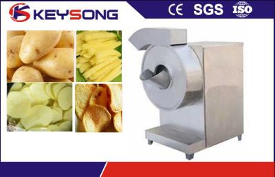 China 380v / microplaquetas de batata de 220v 65kw que fazem a máquina/cortador automatização alta 100-150kg/saída de H à venda