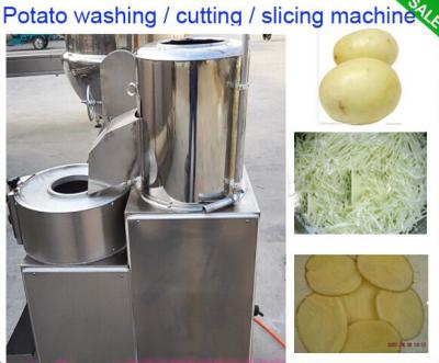 China Microplaquetas de batata pequenas eficazes altas que fazem a máquina/cortador bonde da microplaqueta de batata à venda