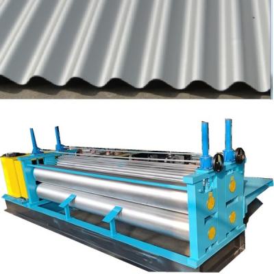 China Onda redonda horizontal de la hoja fina que hace la máquina en venta