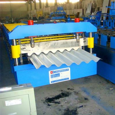 Chine Petit pain ridé par toit solide d'axe formant la machine pour le matériau de construction de produit à vendre