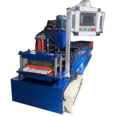 Chine Couvrir le petit pain debout de couture de PLC d'en cuivre de feuille formant la machine à vendre