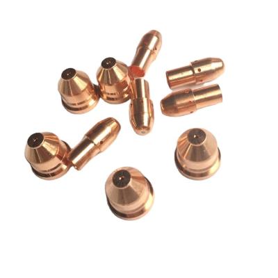 China Cutting torch esab pt37 plasma cutting nozzle and electrode for plasma torch for sale