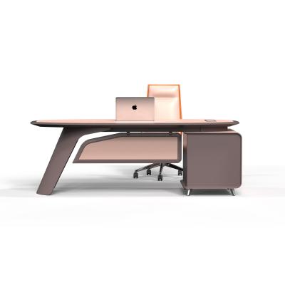 China Modern high quality extendable office desk table executive design for sale