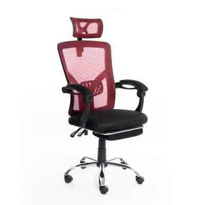 China Black Convertible Single Task Mesh Executive Office Manager Chair for sale
