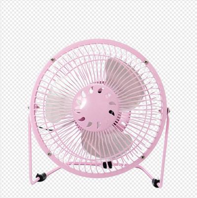 China Metal Air Cooling Table Fan 5V Small 4 Inch Mini Plug Charger USB Fan for sale