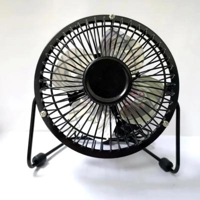 China Metal for Student Metal Air Cooling Mini Electric Personal 6 Inch Desktop and Table USB Fan for sale