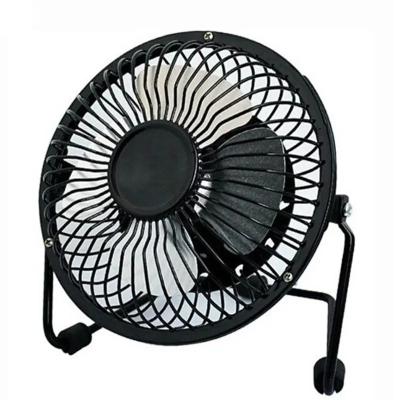 China Metal Design Metal Design Establishing Quiet Operation 3 Rotate Mini Table 360 Degree Portable Fan 8 Inch Personal USB Desktop Fan for Home Office for sale