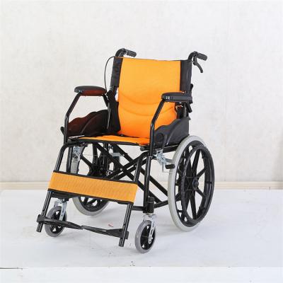 China Wholesale Popular Lightweight Hospital Furniture Lightweight Convenient Outside Manual Foldable Wheelchair for sale
