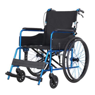 China 2020 Cheapest Cheapest Lightweight China Aluminum Alloy Foldable Manual Flexible Wheelchair Imported for sale