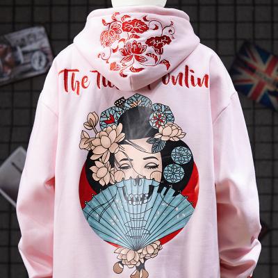 China Small quantity garment manufacturer Oversized Embroidered Men Cool Hoodies 3D Printed Heat Transfer Logo for sale