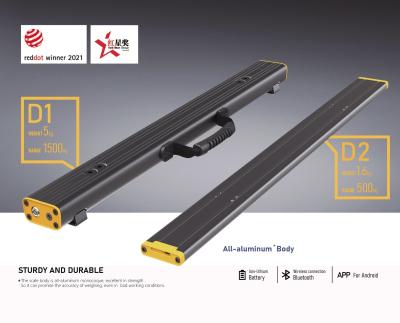 China Pesagem de Pallet Beam Scale 500kg Portátil Alumínio Eletrônico à venda