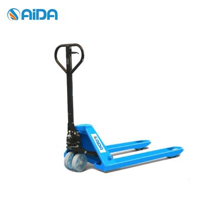 Cina AIDA Electric Hand Pallet Truck with 1150mm Fork Length and Mechanical Steering in vendita
