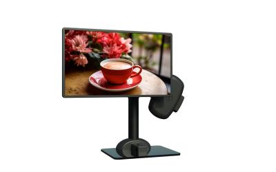 China Matte Black Electric Moving Monitor Laptop Mount Arm To Relieve Neck Stiffness for sale