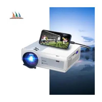 China Internet Ready cheap 4k portable smart android mobile phone projector support office/online video/online games/wireless for sale