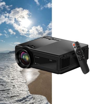 China Internet Ready good competitive lcd proyector para celular black compact mini projector for sale