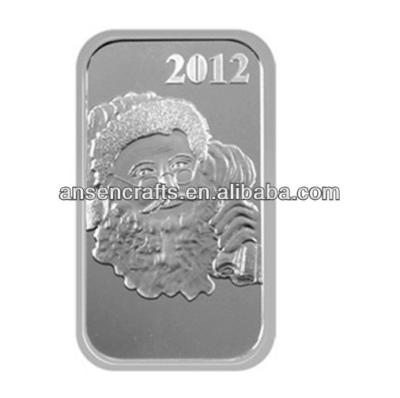 China Happy Christmas World Silver Bullion Bar for 2013 for sale
